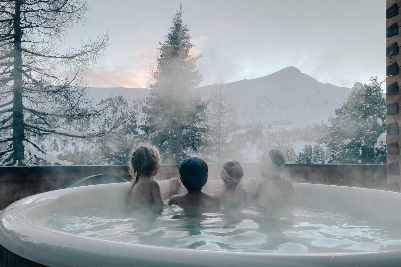 Heidi Chalets Falkert Heidialm - Chalets Bergwinter Patergassen Luaran gambar